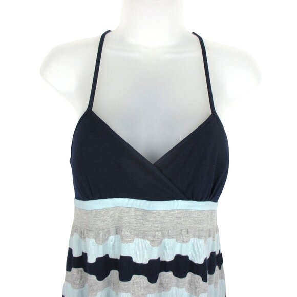 Anthropologie Saturday Sunday maxi Sundress Size S coastal beachy Cotton Knit - Picture 2 of 6